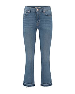 7 For All Mankind Cropped Boot Unrolled Departed JSYRA840S