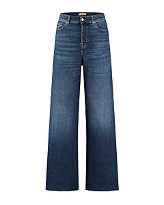 7 For All Mankind Zoey Luxe Vintage Mood Indigo Mid Blue JSZO1200LM