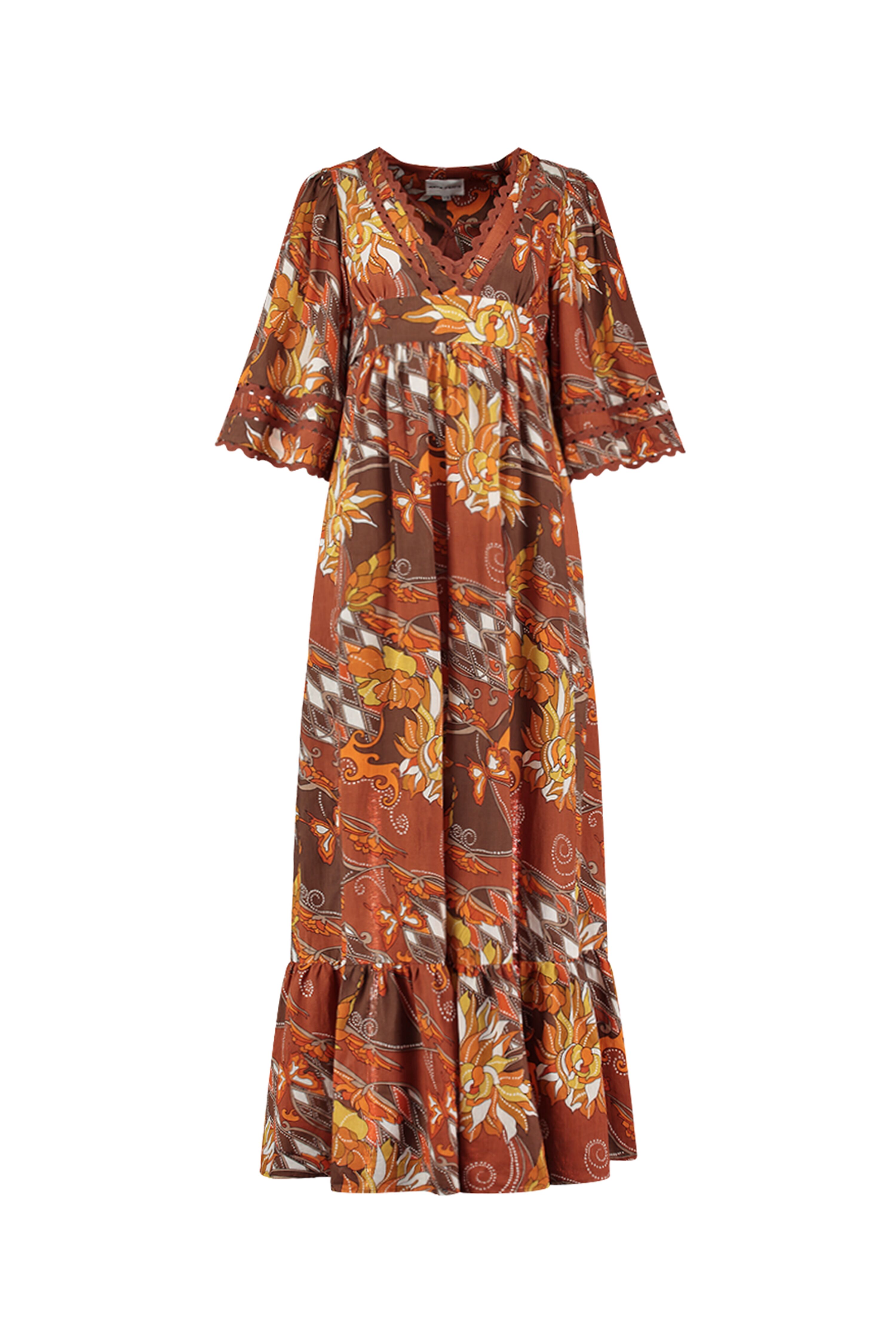 hiërarchie Heerlijk Vermelden Antik Batik Ramba Long Dress Multico | Bloom Fashion