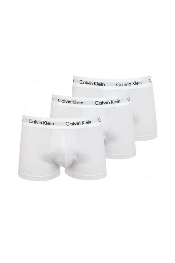 Calvin Klein Underwear 3-pack Low Rise Trunk White - U2664G-100