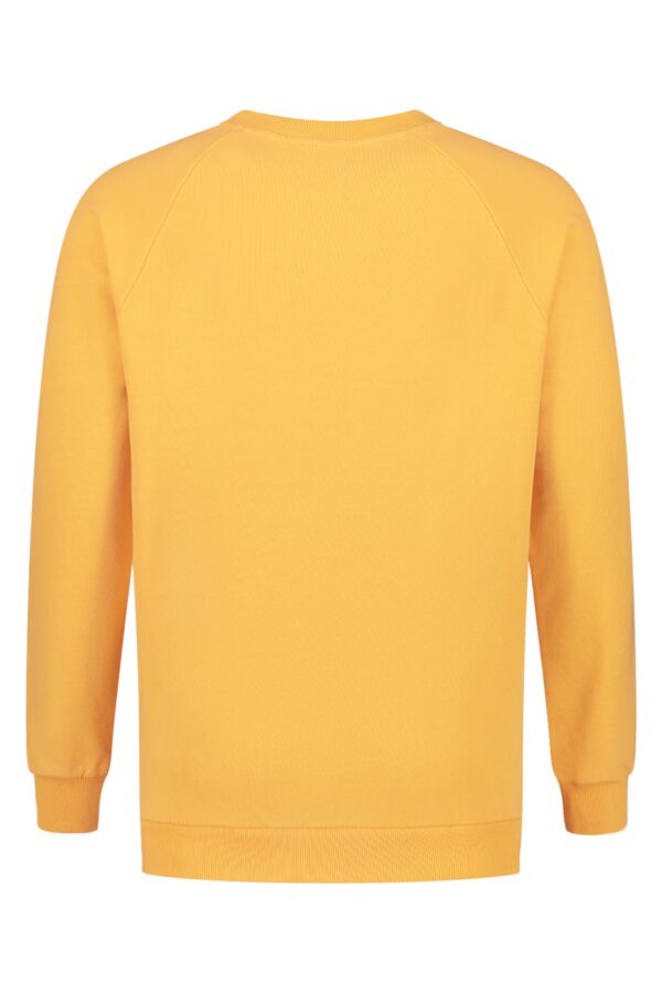 Knowledge Cotton Apparel Sweater Melange Banana - 30395 1269