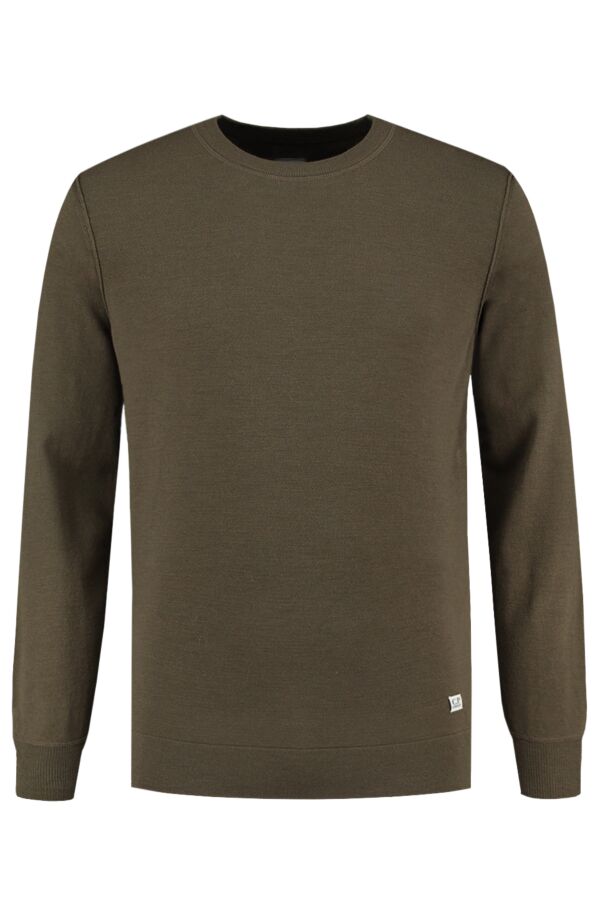 C.P. Company Pullover Crew Neck Dusty Olive - 07CMKN058B 005528A 661