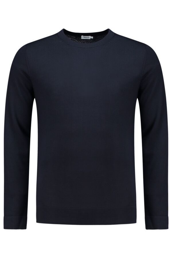 Filippa K Merino Sweater Navy - 25965 2830