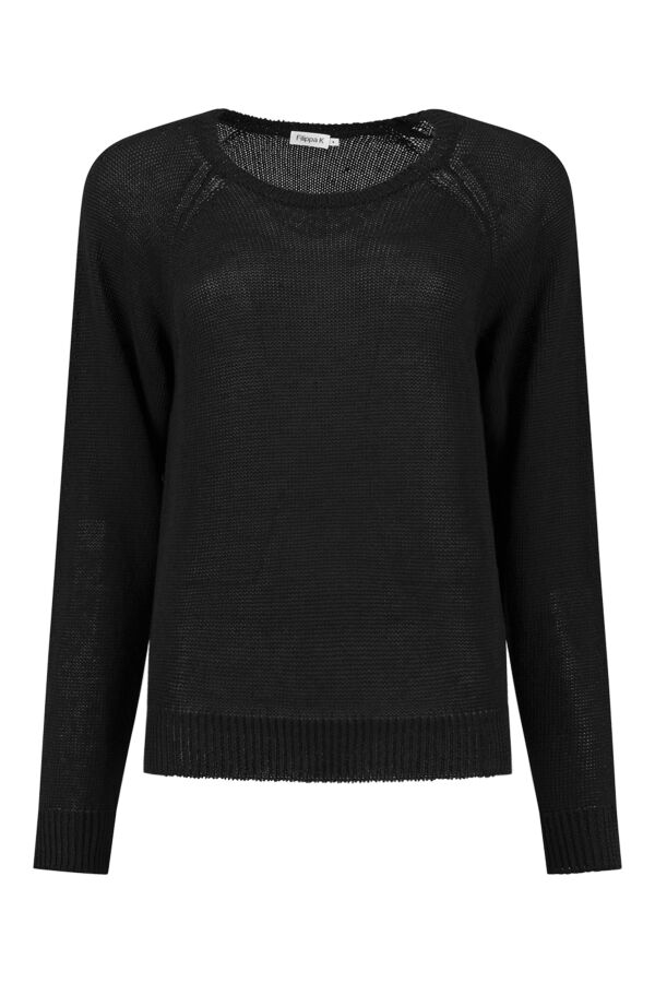 Filippa K Natalie Sweater Black - 26858 1433 | Bloom Fashion