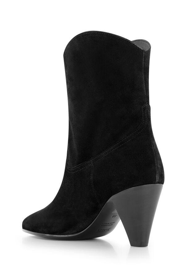 Closed Licorice Suede Boots Black - C99529 87R 22 100 | Bloom Fashion