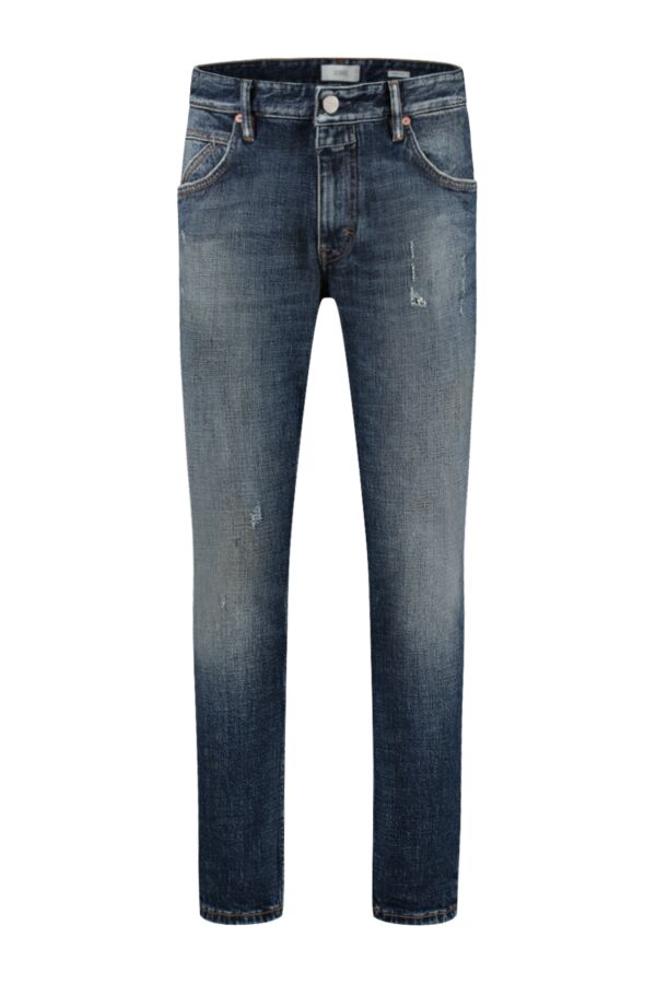 Closed Drop Cropped Jeans Mid Blue - C30108 05V 4U MBL | Bloom Fashion