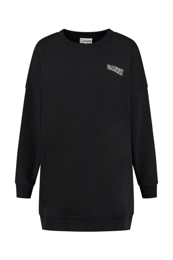 Ganni Oversized Sweater T2771 Software Black | Bloom Fashion