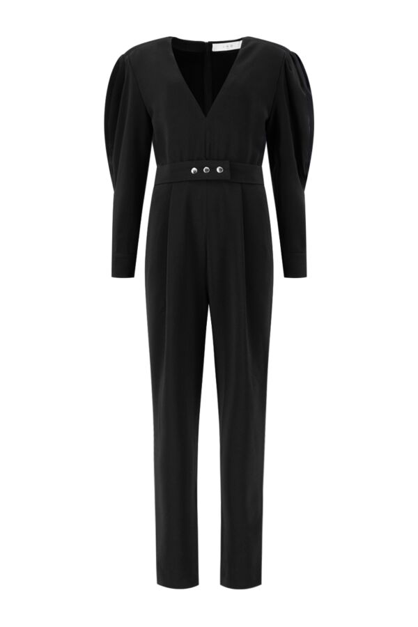 Iro Paris Nunes Jumpsuit Black - WP28NUNES | Bloom Fashion