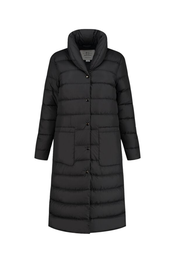 Woolrich Ws Ellis Coat Black - CFWWOU0509FR UT2635 100 | Bloom Fashion
