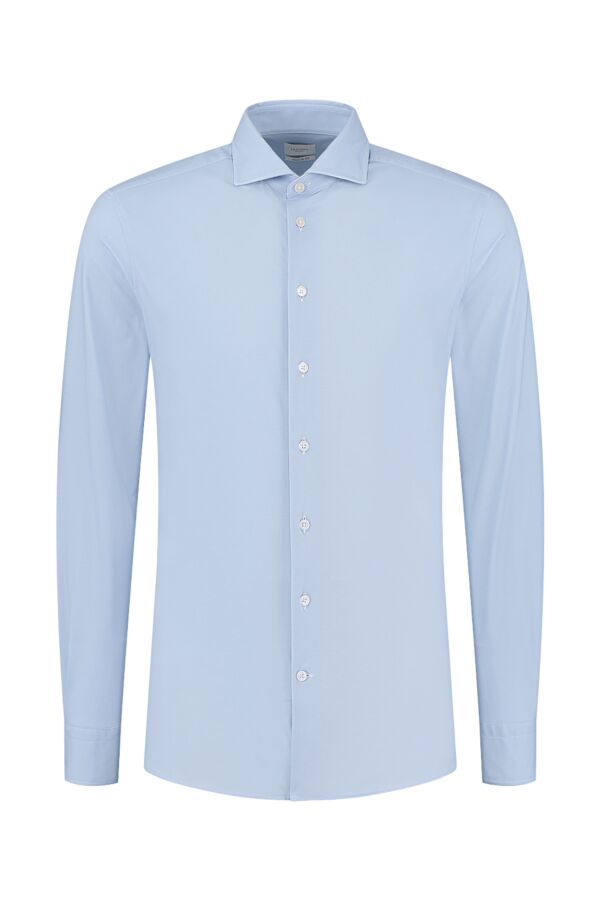 Traiano Rossini Radical Fit Shirt TS09-TBL1 Oxford Blue | Bloom Fashion