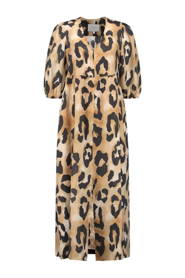 Dante 6 Abbaye Leopard Maxi Dress 2221129 900 | Bloom Fashion