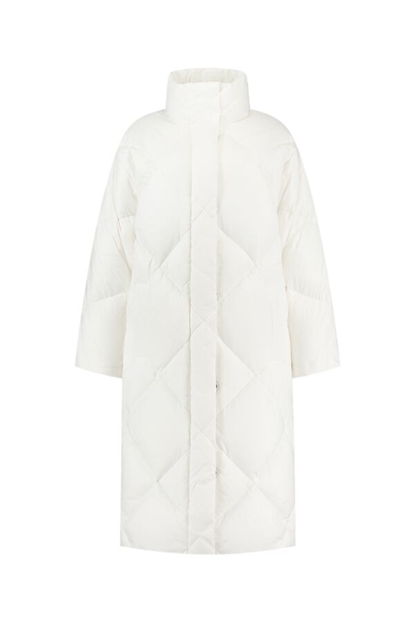 Stand Studio Anissa Coat Off White 61434 8690 Winterjas | Bloom Fashion