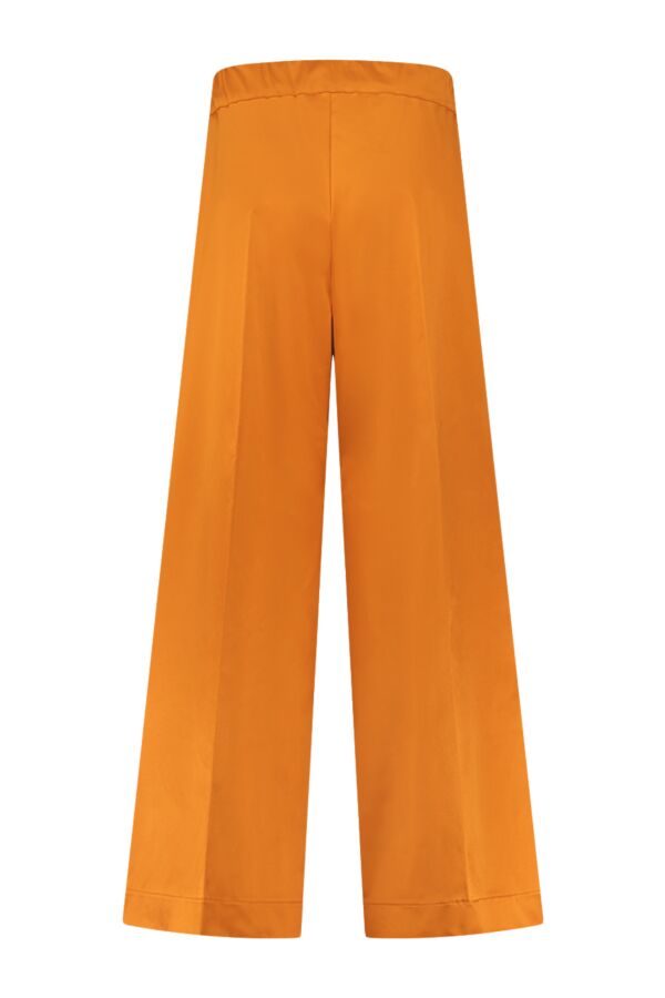 Sea Me Happy Super Woody Pants Shiny Cotton Vintage Orange | Bloom Fashion