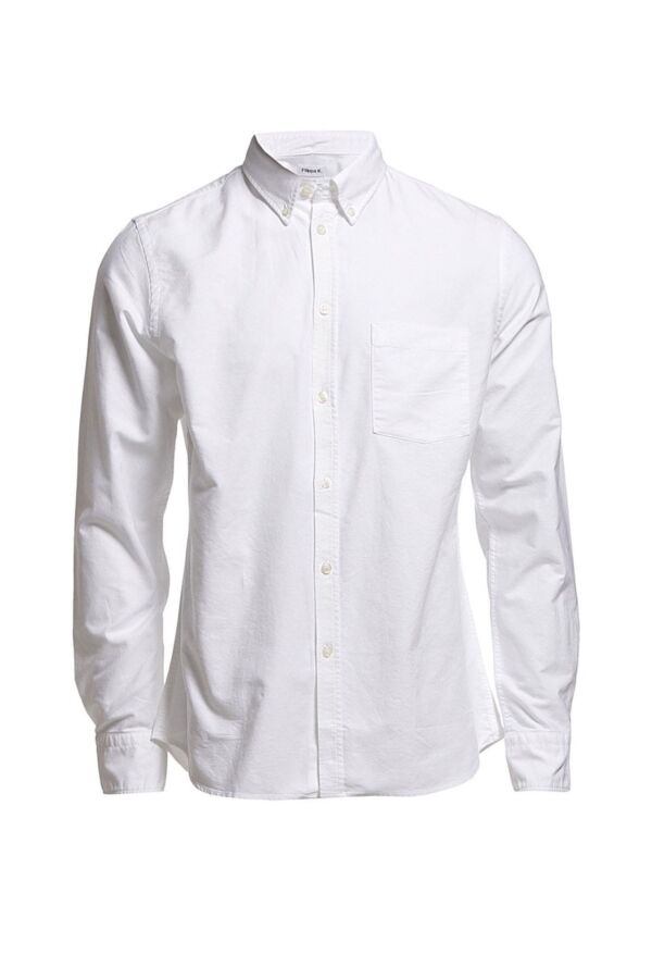 Filippa K M. Paul Oxford Shirt in White - 15099 1009