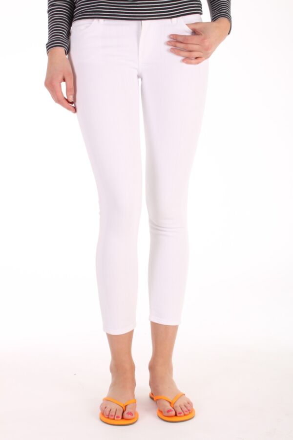 Citizens of Humanity Avedon Skinny Ankle Jeans in Optic White - 1498-547 OPW