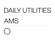 Daily Utilities